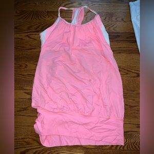 Pink lululemon tanktop